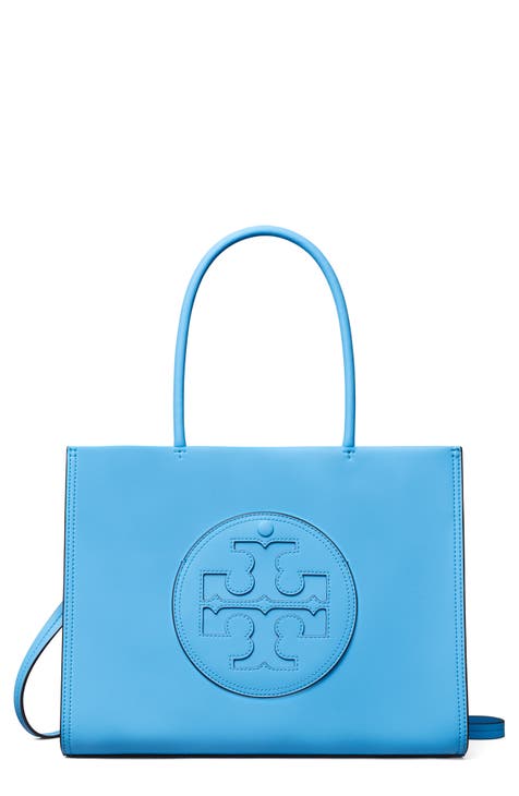 Brahmin Fabric Market Tote Bag in Blue - Luxe Purses