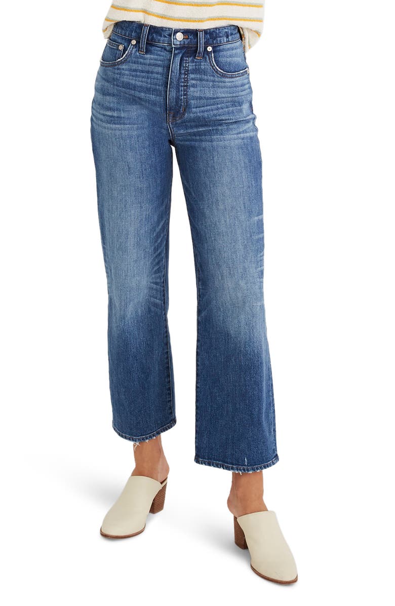 Madewell Slim Wide Leg Jeans (Garrett) (Regular & Plus Size) | Nordstrom