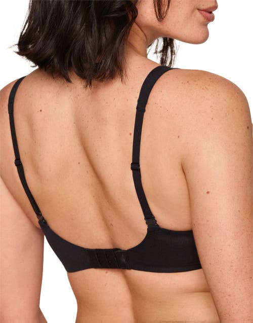 Adore Me Ivy Unlined Triangle Bra In Black
