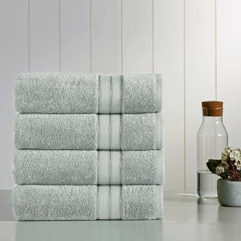 Calvin Klein 4-piece Hand/Washcloth Towel Set