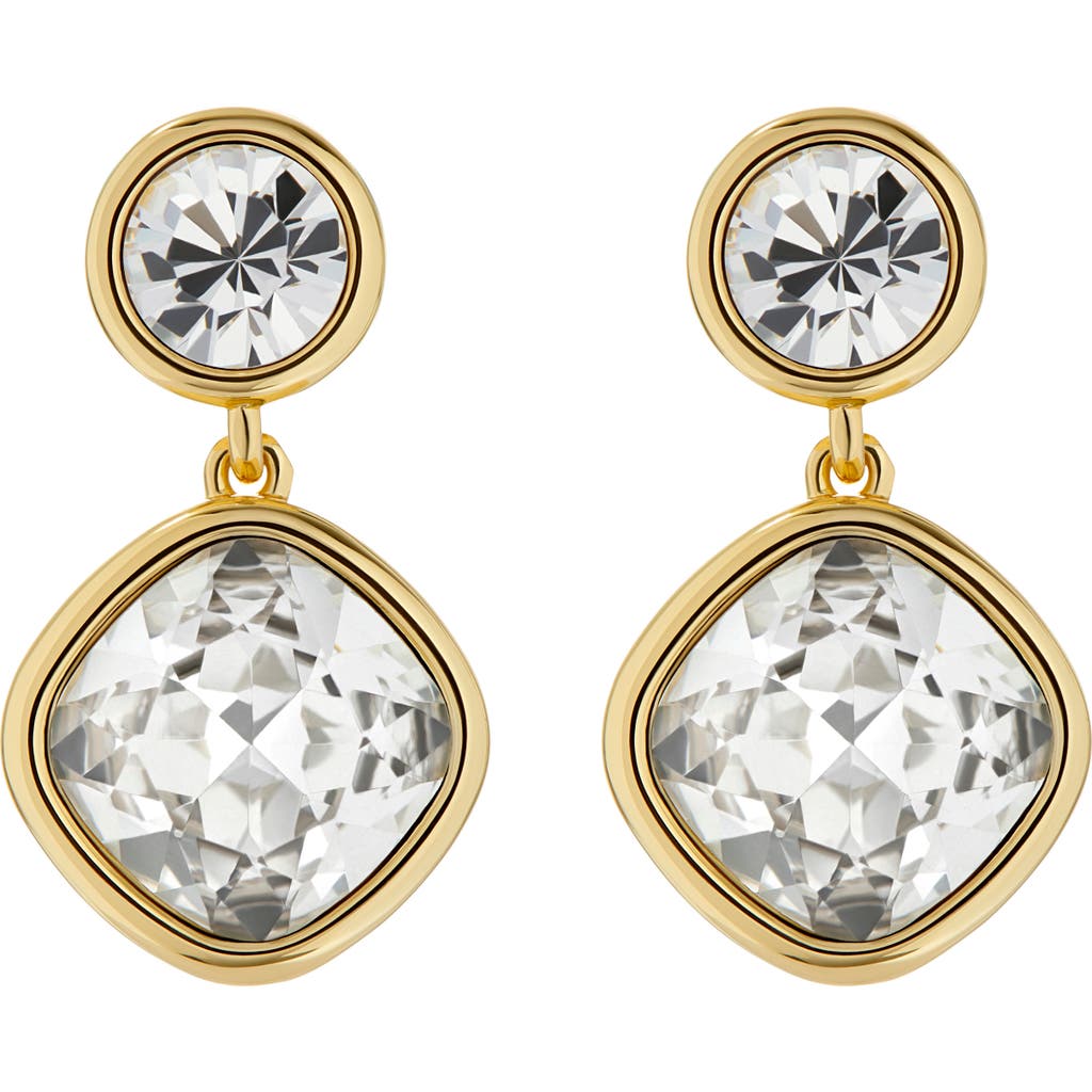 Ted Baker London Craset Crystal Drop Earrings In Gold