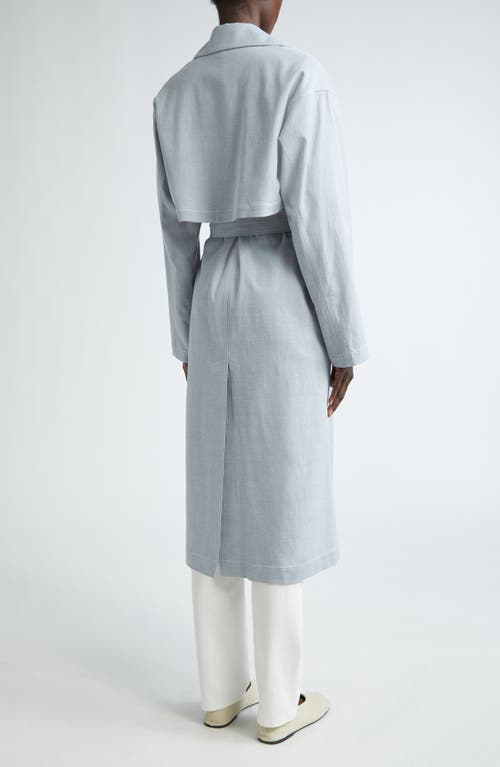 LAFAYETTE 148 LAFAYETTE 148 NEW YORK OVERSIZE BELTED TRENCH COAT 