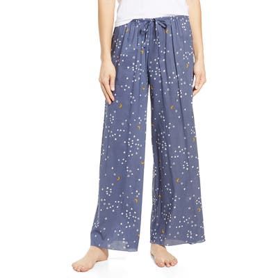 Bp. Faye Wide Leg Pajama Pants, Blue