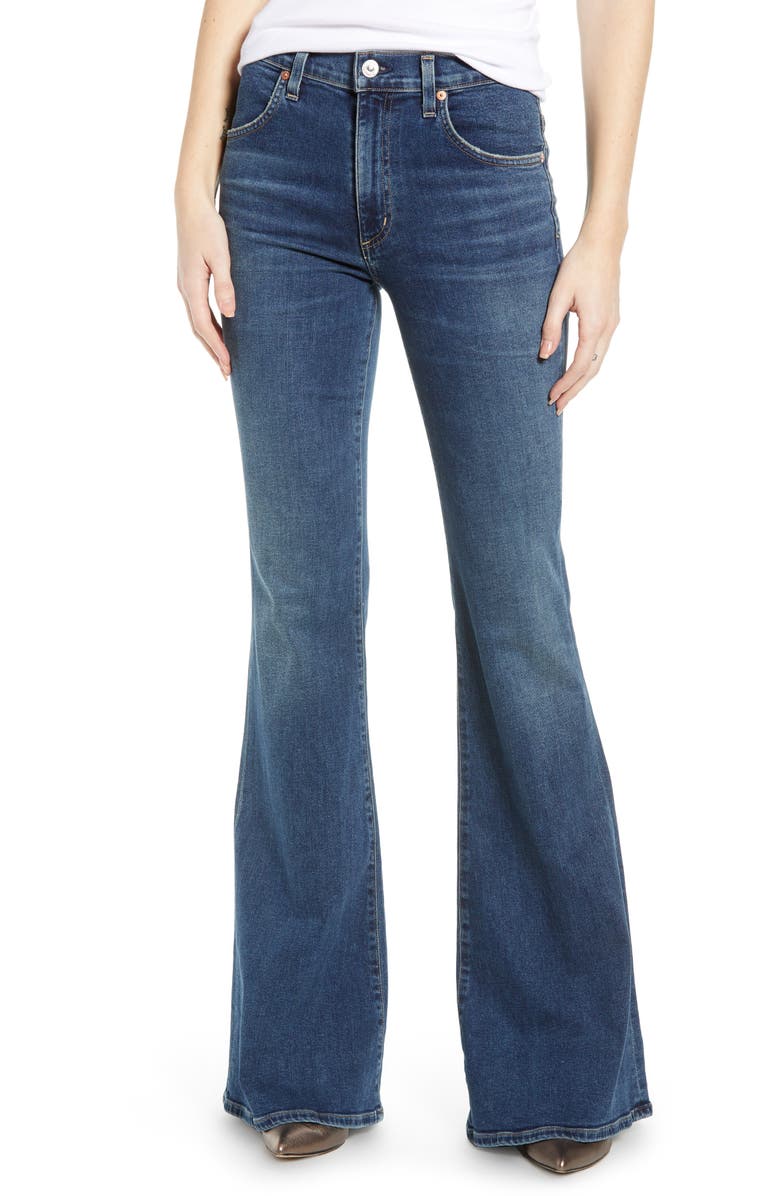 Citizens of Humanity Chloe High Waist Flare Jeans (Dedication) | Nordstrom