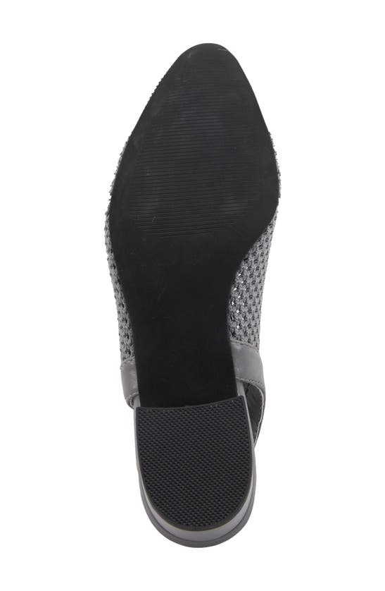 David Tate Glenna Slingback Sandal In Gray