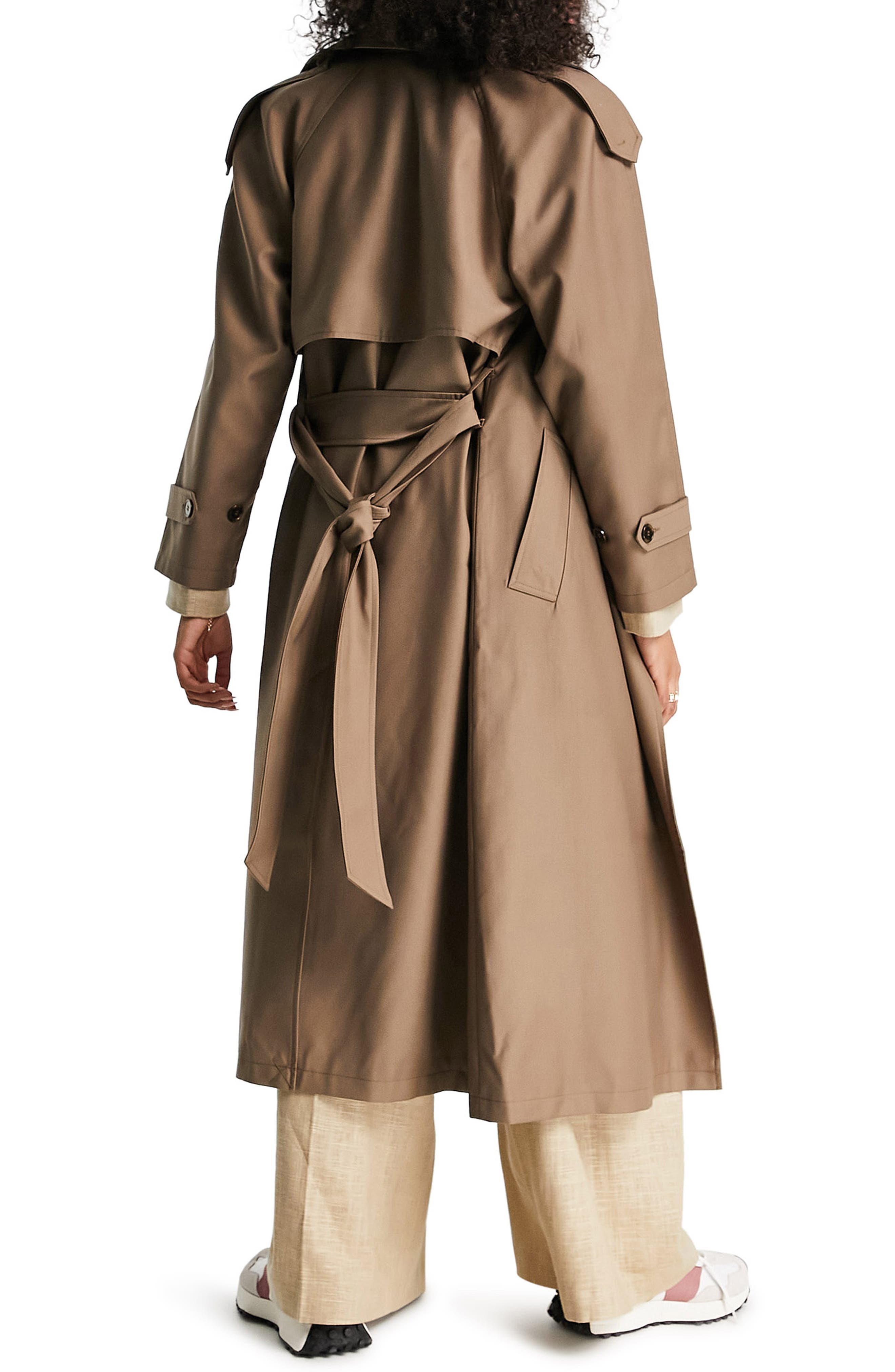 topshop trench coat petite