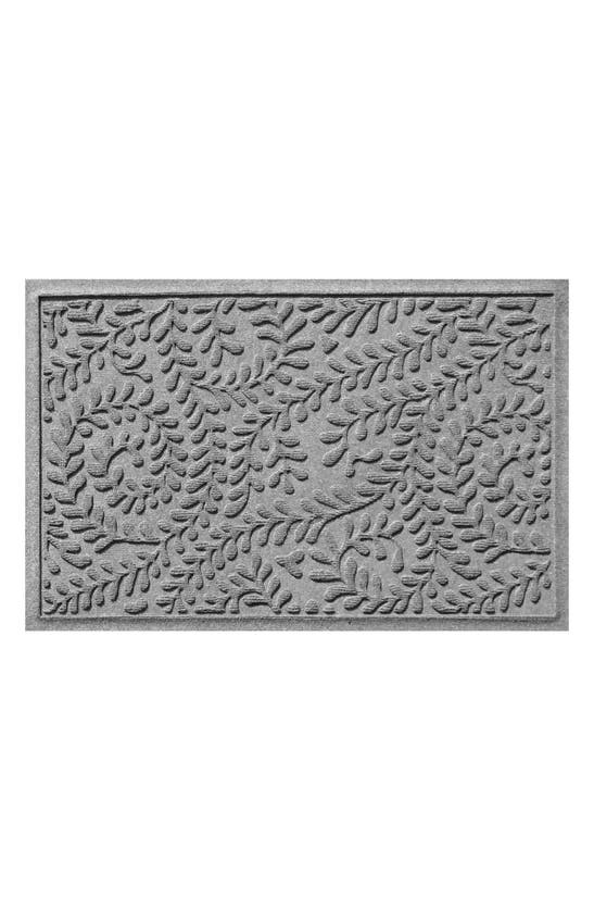 Bungalow Flooring Waterhog Boxwood Floor Mat In Gray