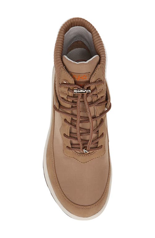 Ryka Brae 2 Womens Fax Leather Cold Weather Winter & Snow Boots In Walnut Brown