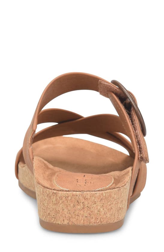 Eurosoft Gwenda Slide Sandal In Tan