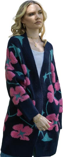 Floral Knitted Cardigan – SAACHI