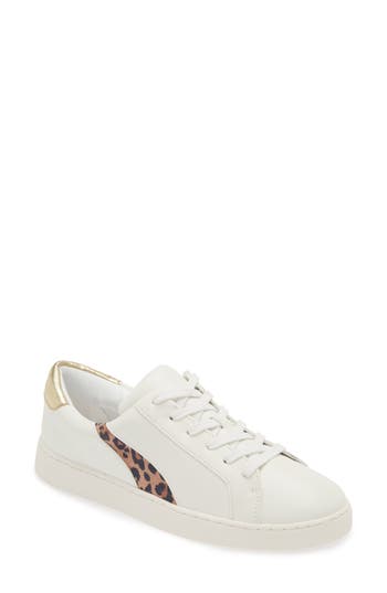 Nordstrom Rack Vernon Sneaker In White-tan Leopard