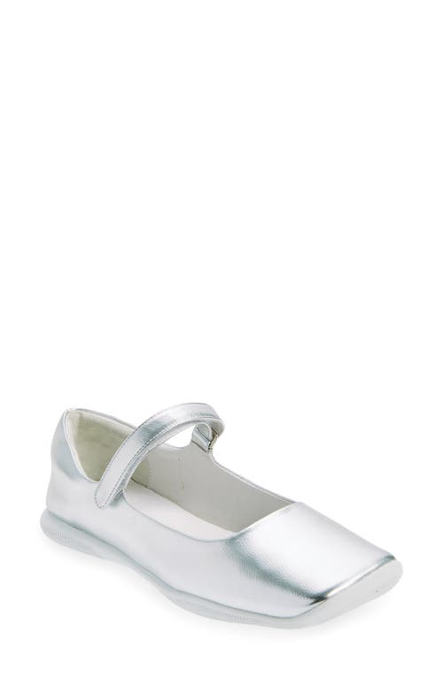 Jeffrey Campbell Coppelia Mary Jane Flat Silver White at Nordstrom,