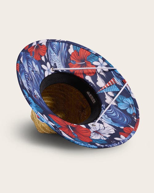 Shop Hemlock Midway Straw Lifeguard Hat In Usa Floral