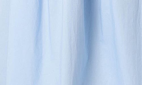 Petal And Pup Petal & Pup Solana Off The Shoulder Cotton Maxi Dress In Blue