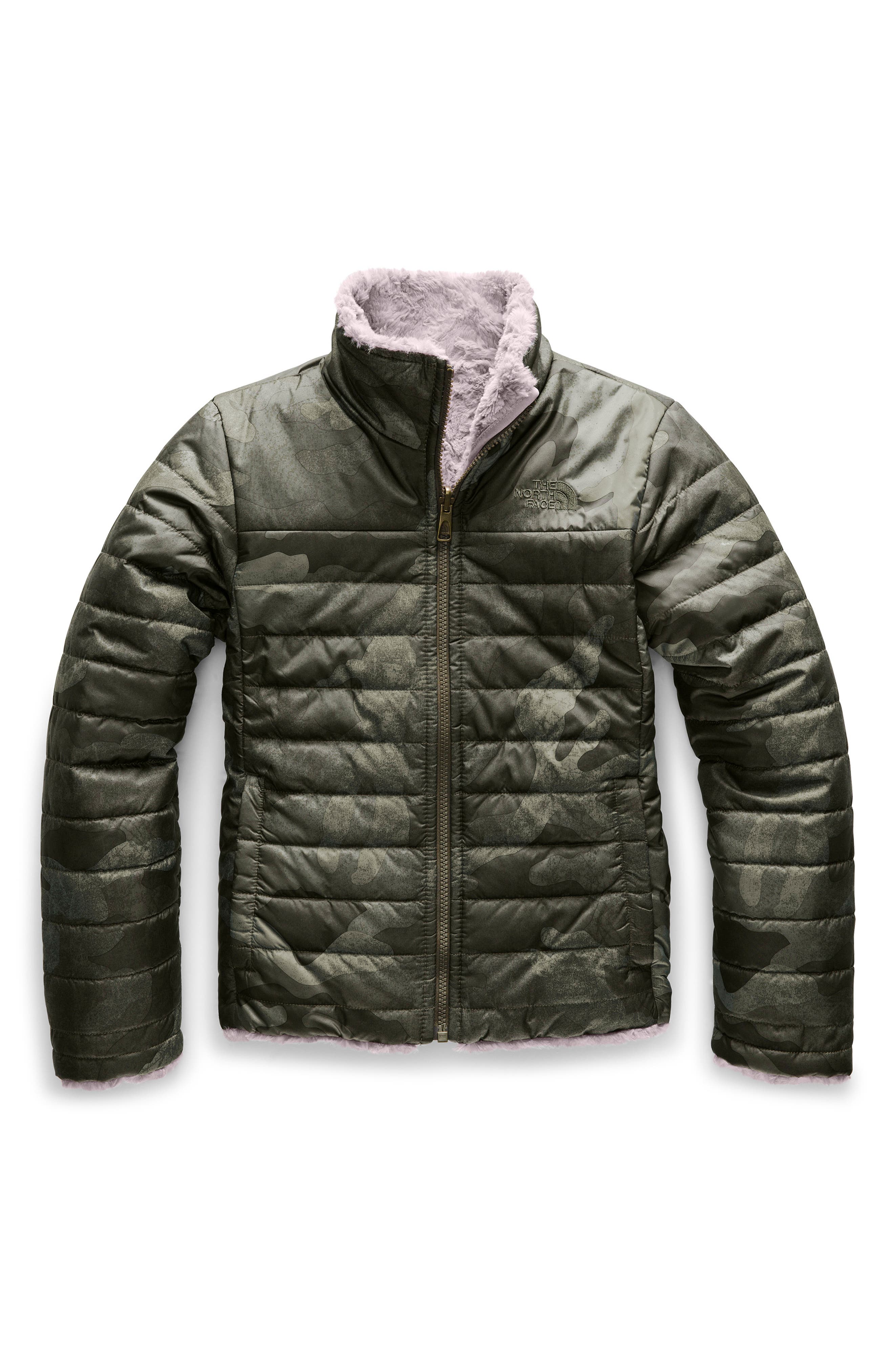 The North Face Mossbud Swirl Reversible Water Repellent Heatseeker