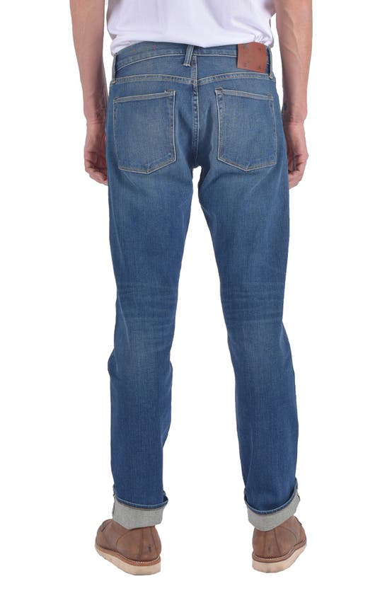 Shop Hiroshi Kato The Hammer Straight 10.5-ounce Stretch Selvedge Jeans In Rain