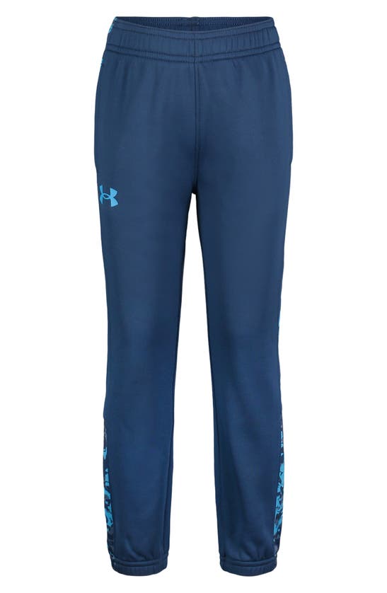 Under Armour Kids' Forage Camo Joggers In Petrol Blue