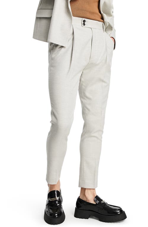ASOS DESIGN Tapered Trousers in Grey