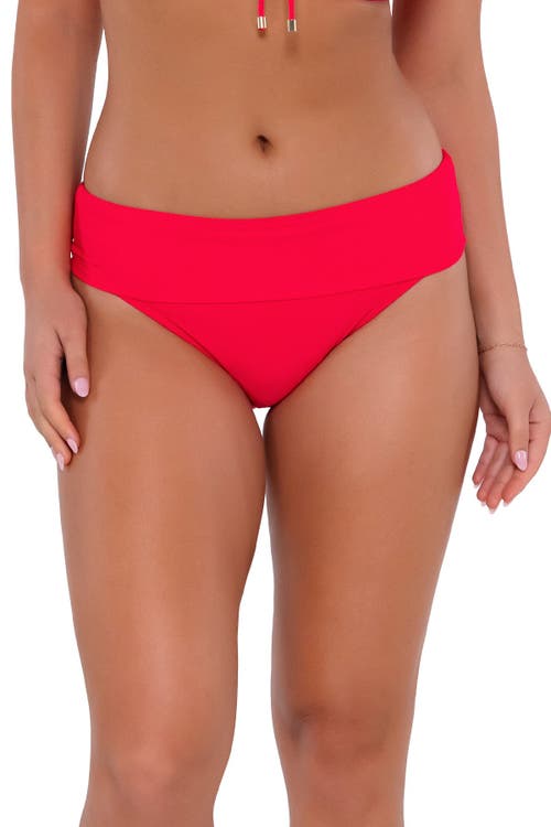 Sunsets Hannah High Waist In Geranium