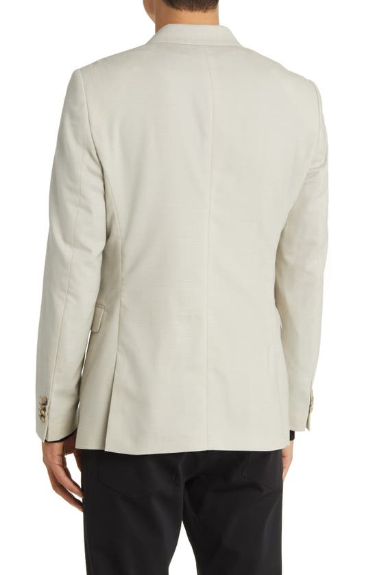Shop Tiger Of Sweden Jerrett Slim Fit Wool Sport Coat In Pearl White