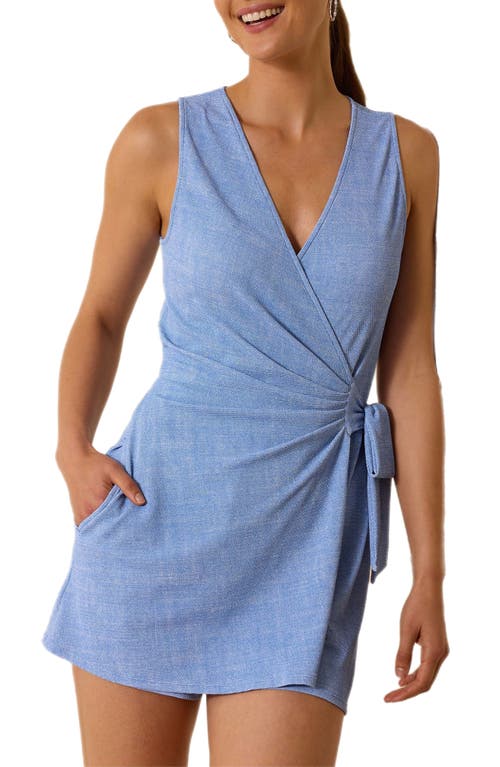 Tommy Bahama Island Cays Cover-Up Wrap Romper at Nordstrom,