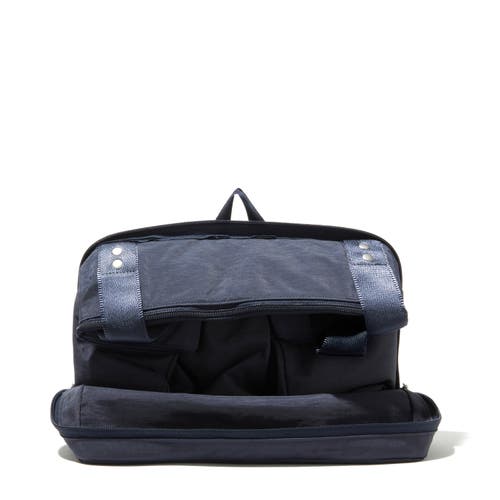 Baggallini Carryall Expandable Packable Weekender Tote Bag In French Navy