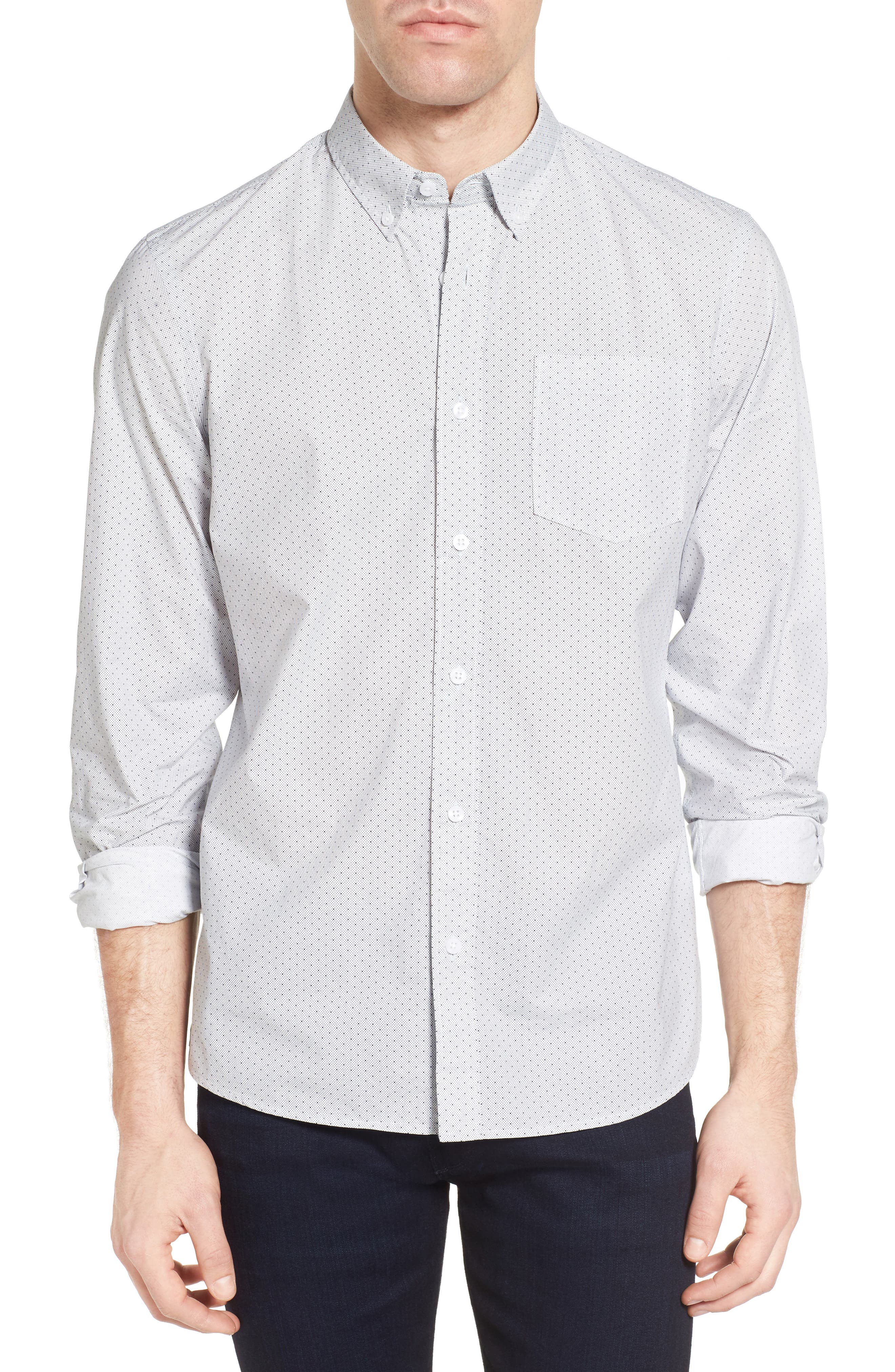 nordstrom mens shirts slim fit