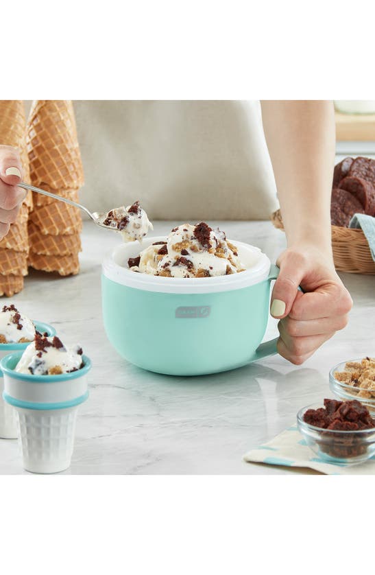 Dash My Mug Ice Cream Maker In Aqua