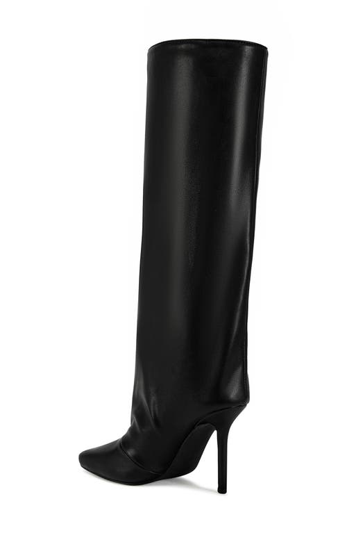 Shop Azalea Wang Rebelite Knee High Boot In Black