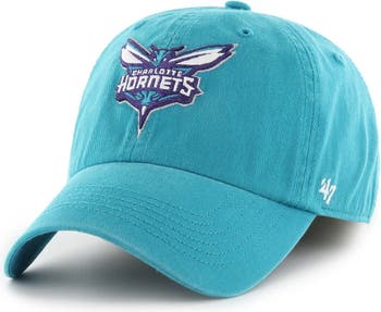 Men's '47 Teal Charlotte Hornets Classic Franchise Fitted Hat Size: Small