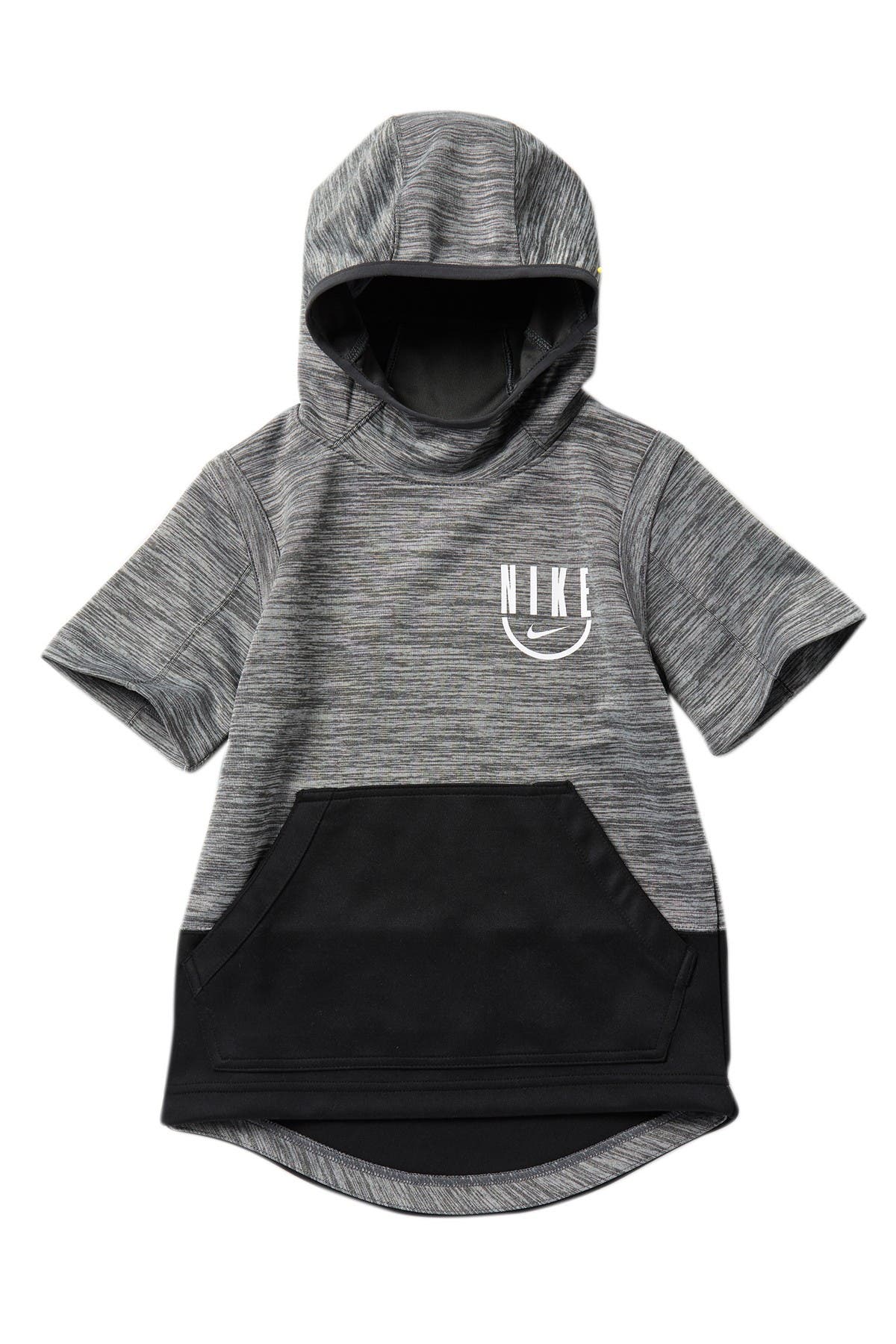 nike spotlight short sleeve hoodie