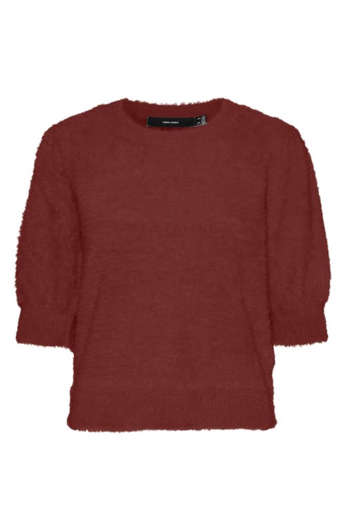 VERO MODA VERO MODA ALINA FUZZY ELBOW SLEEVE SWEATER 