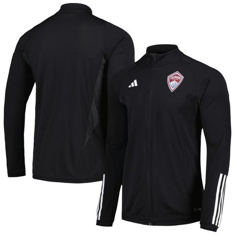 adidas Men's LA Galaxy 2021 Long Sleeve Away Jersey Black/Tech