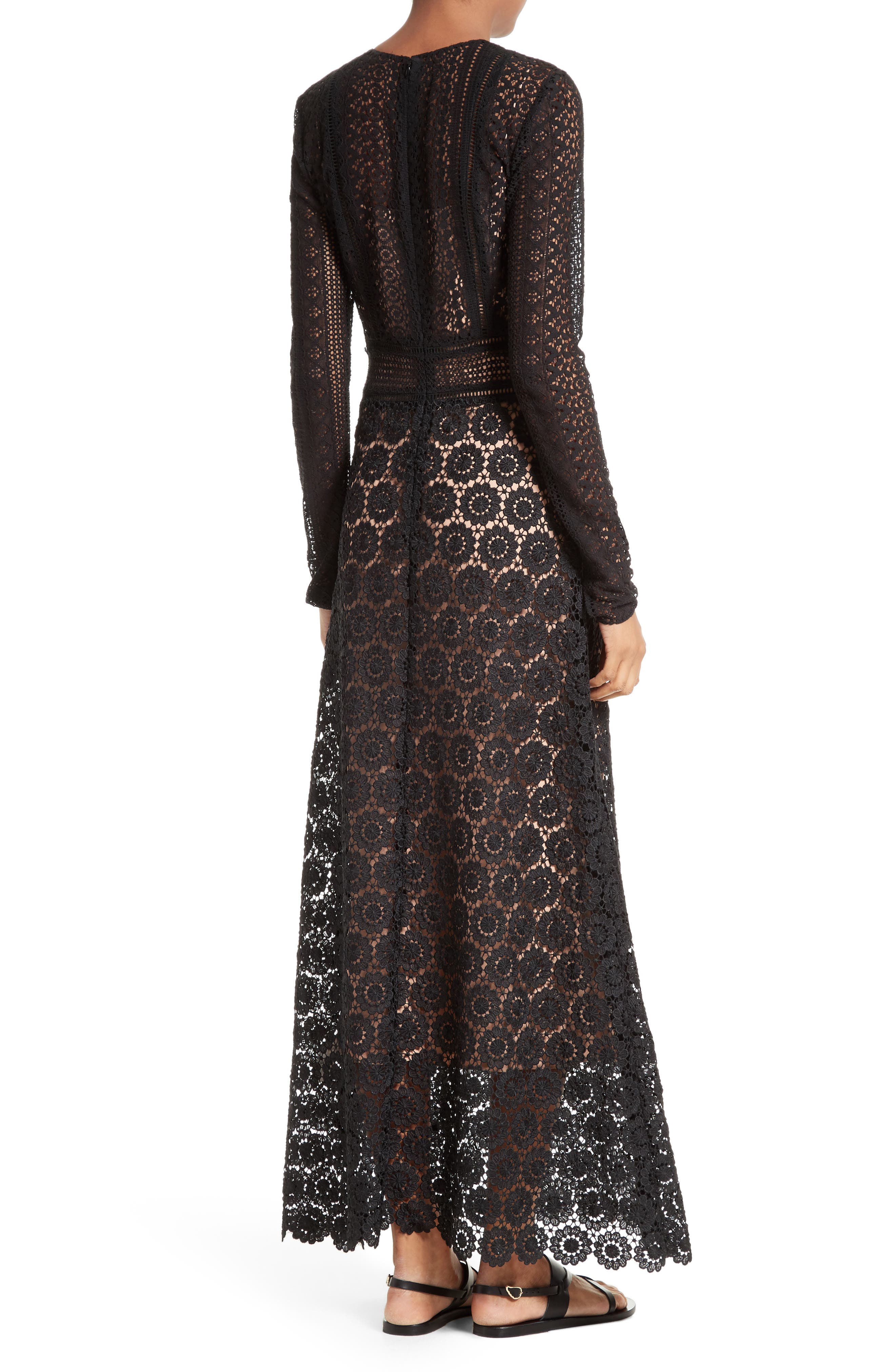 Theory Rabella Daisy Lace Maxi Dress Nordstrom