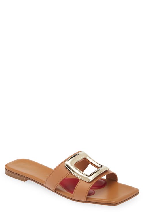 Roger Vivier Viv by the Sea Slide Sandal Cuoio Chiaro at Nordstrom,