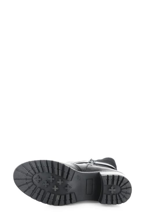 Bos. & Co. Maise Waterproof Bootie In Black Feel/suede