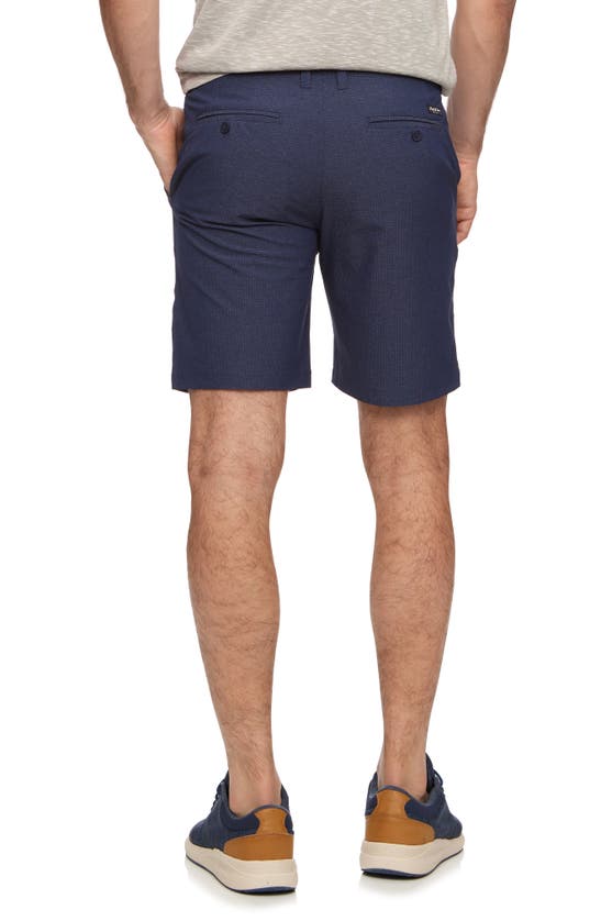 Shop Flag And Anthem Hybrid Stretch Ripstop Shorts In Navy