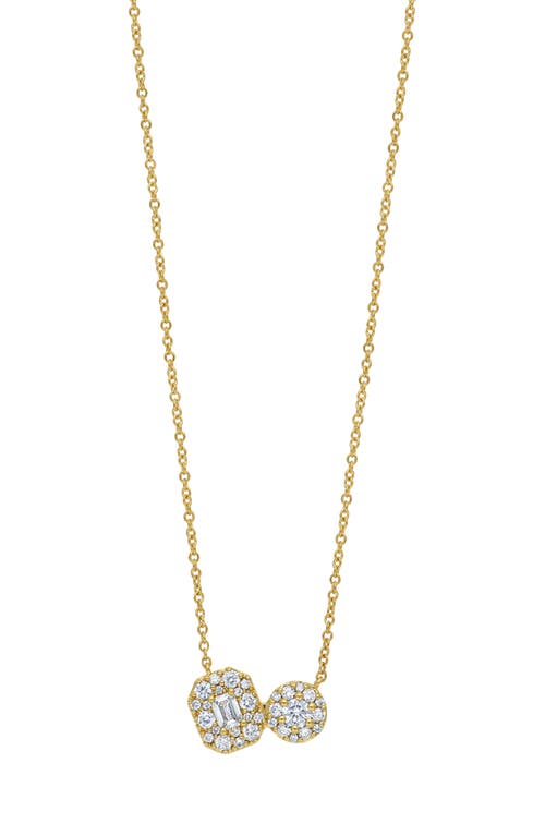 Bony Levy Maya Diamond Asymmetric Pendant Necklace in 18K Yellow Gold at Nordstrom