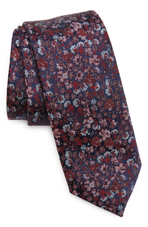 Lonan Floral Silk Tie