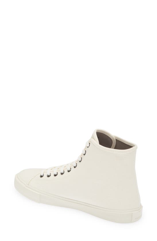Shop Allsaints Bryce High Top Sneaker In Off White