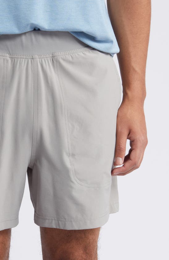 Free Fly Breeze Brief Lined Active Shorts In Cement