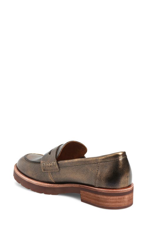 Shop Kork-ease ® Carlisle Penny Loafer In Bronze Metallic