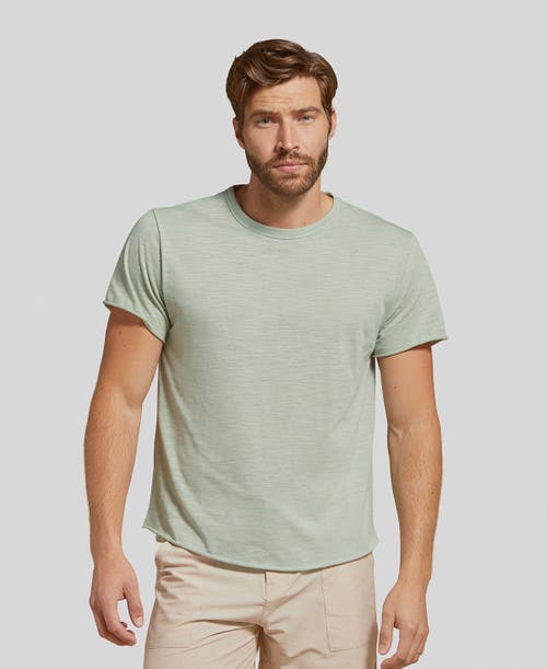 Shop Strangers Only Raw Blend T-shirt In Willow Green