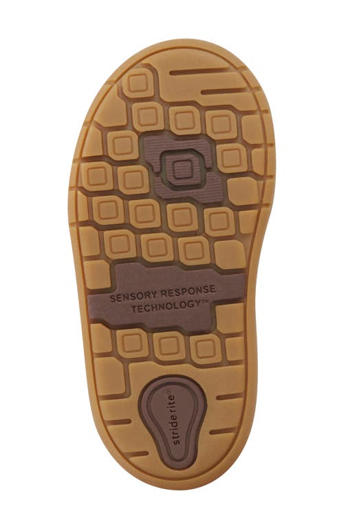 Stride Rite Ames Sneaker In Honey Yellow/tan