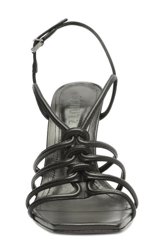 Shop Schutz Octavia Strappy Slingback Sandal In Black