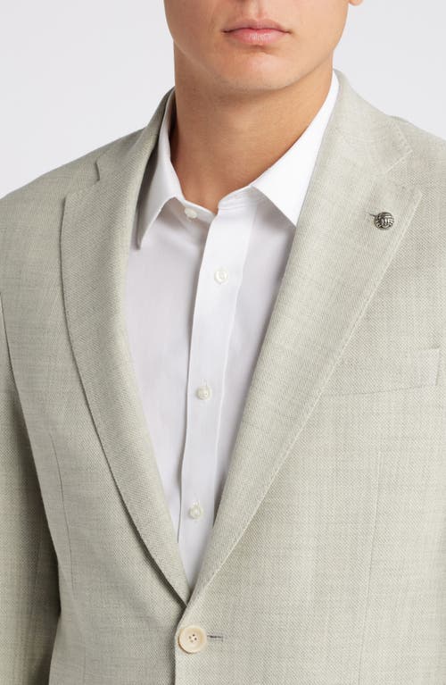 Shop Jack Victor Hampton Stretch Wool Sport Coat In Light Grey