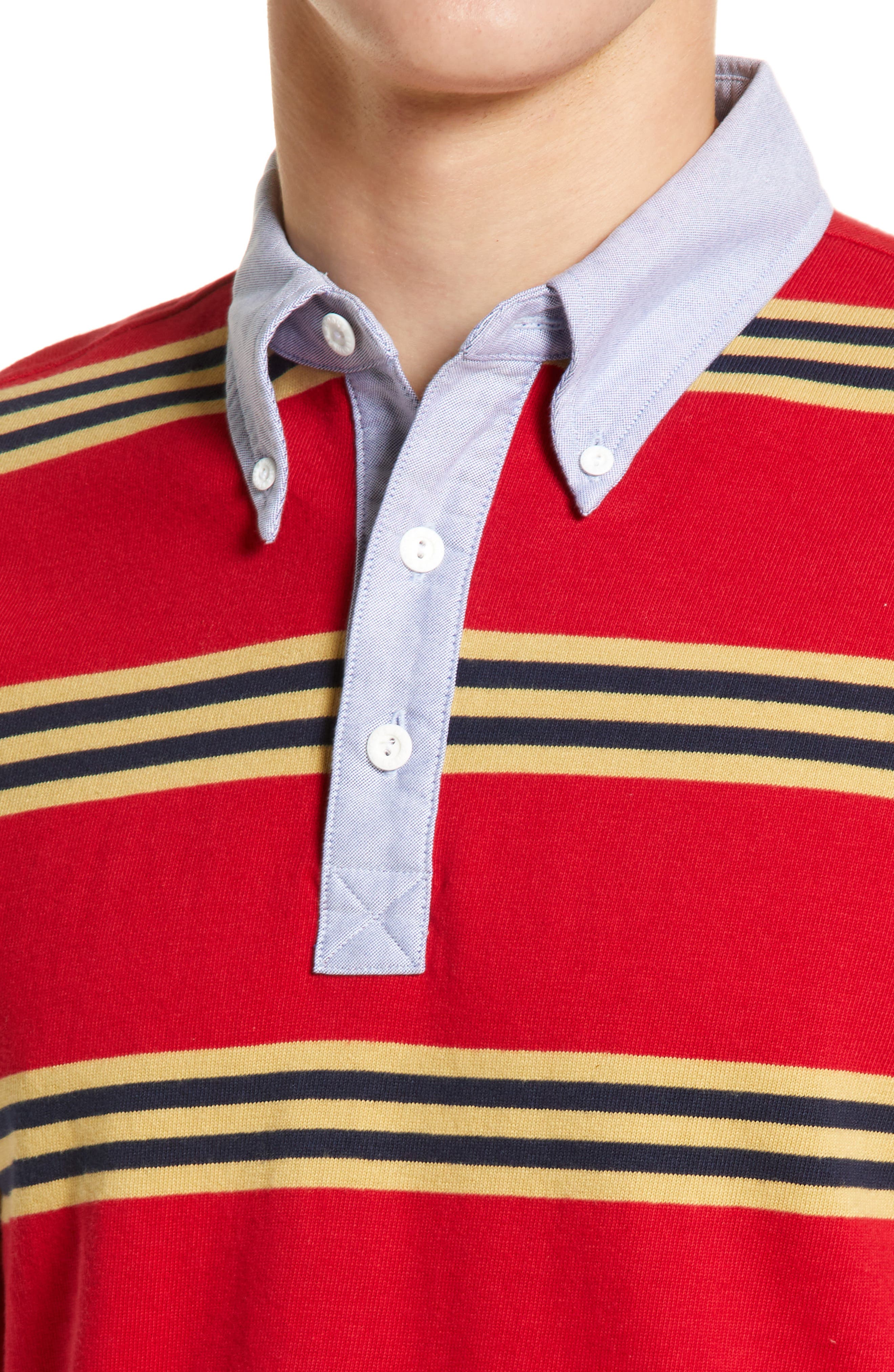 brooks brothers polo button down collar