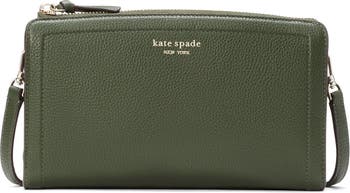Kate Spade New York Knott Color-Blocked Pebbled Leather North/South Phone  Crossbody Allspice Cake Multi One Size: Handbags