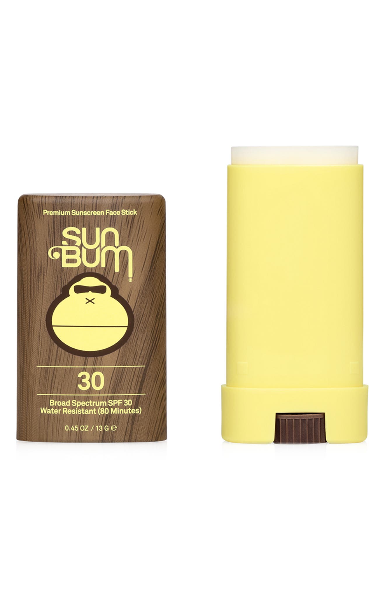 sun bum sunscreen on face