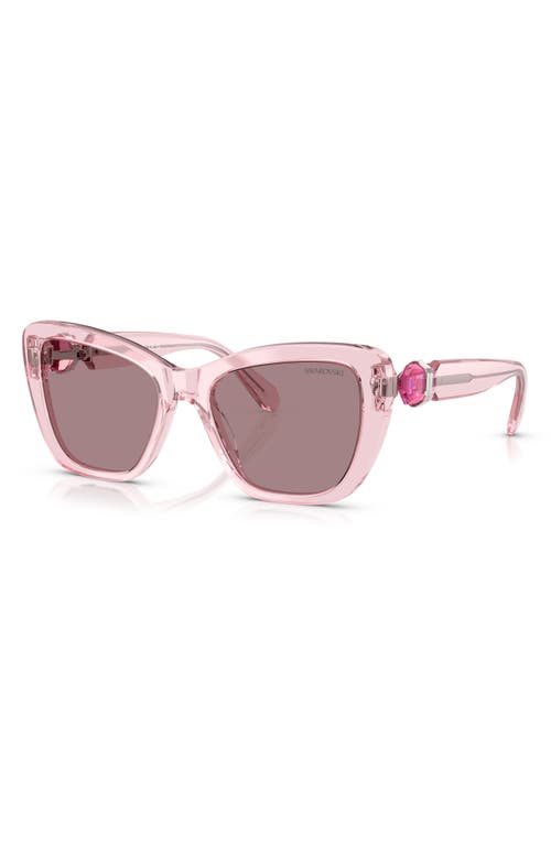 Swarovski Women's Sunglasses Sk6018 In Trans Pink